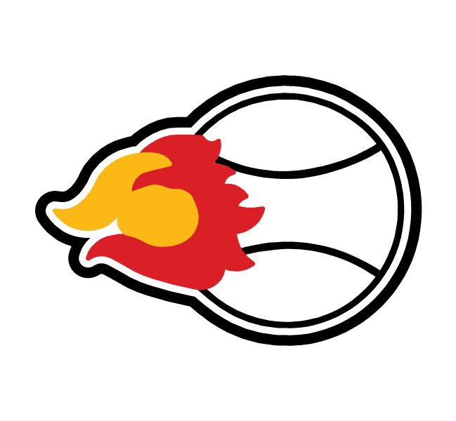 TENNIS BALL W FLAME
